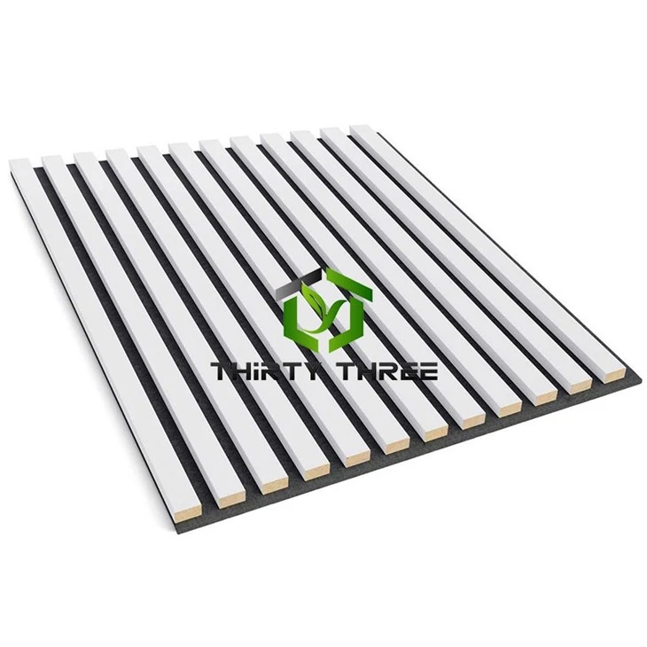 Eco-friendly Fireproof PVC Polyester Fiber Acoustic Panel / Akupanel
