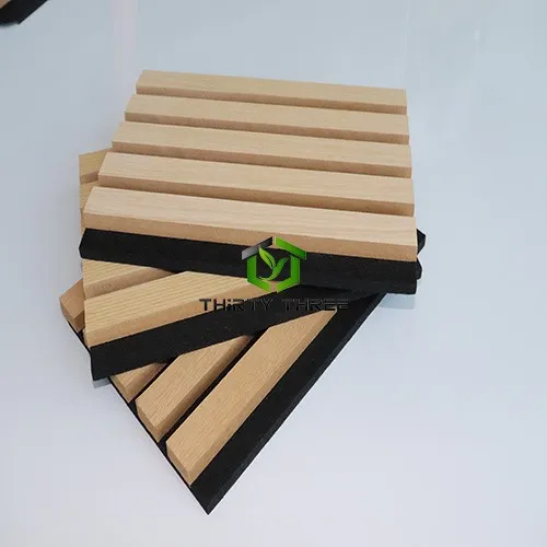 Modern Indoor Natural Oak Akupanel/Soundproof Acoustic Panel