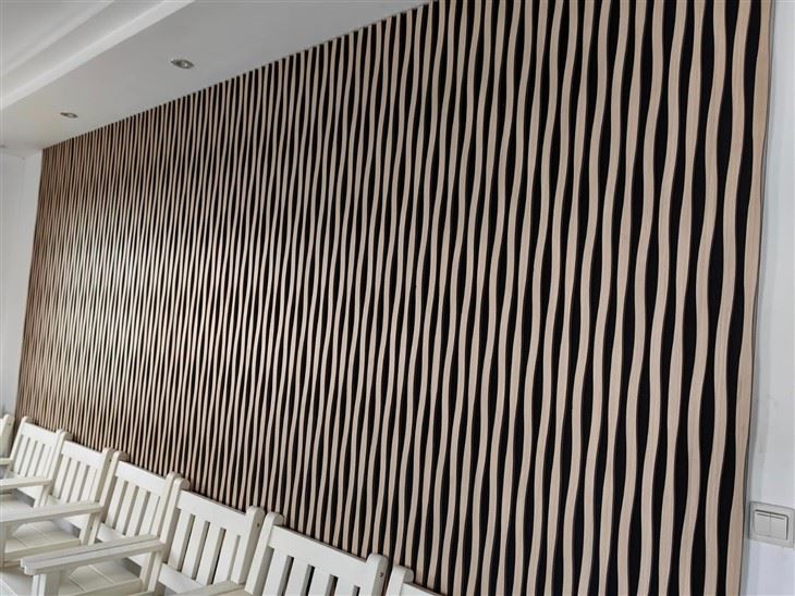 Walnut Surface Soundproof Acoustic Panels Akupanel factory
