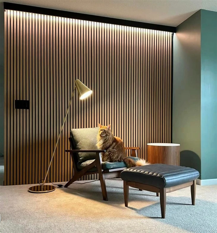 Walnut Surface Soundproof Acoustic Panels Akupanel suppliers